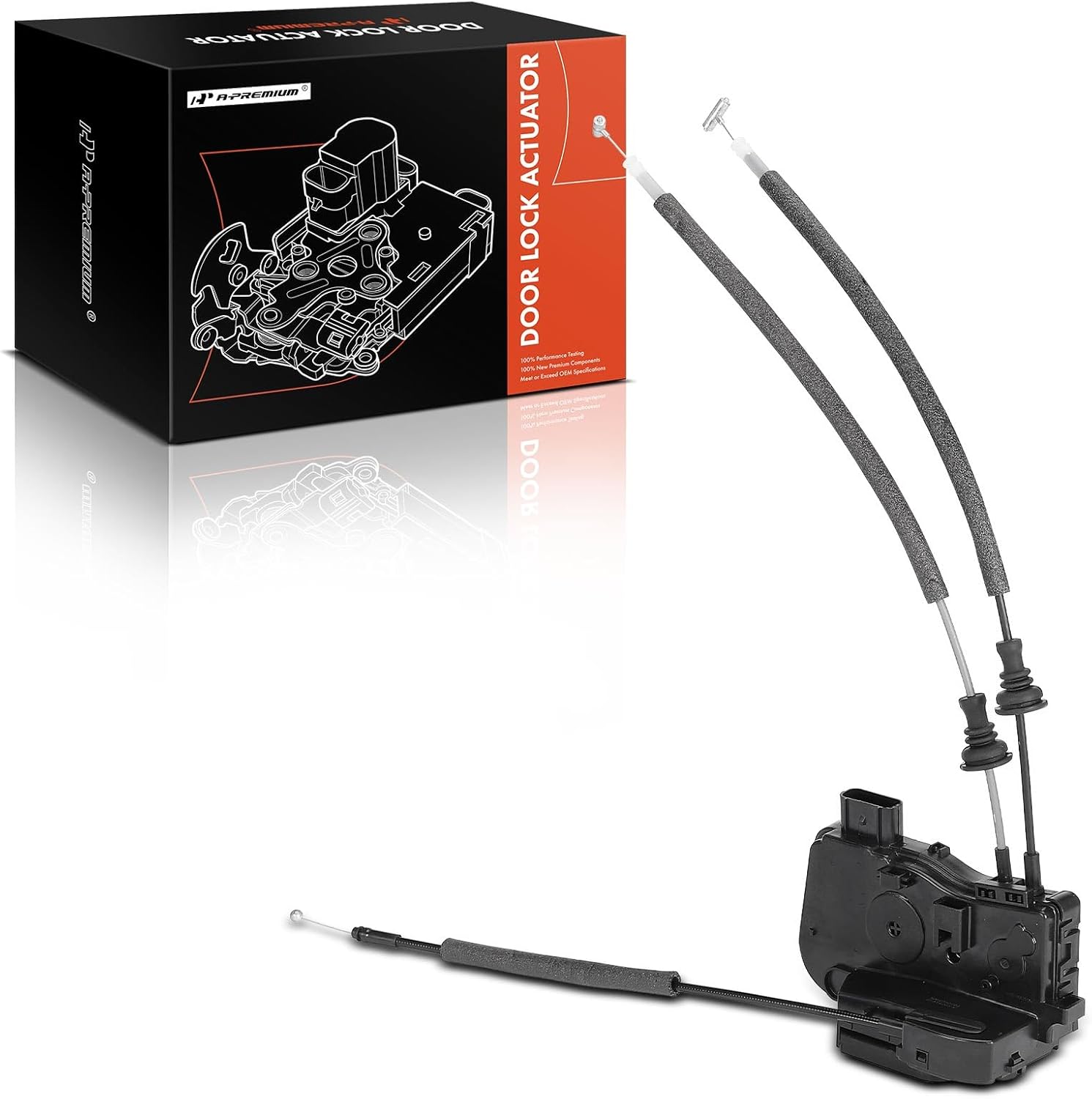 A-Premium Rear Right Passenger Side Door Lock Actuator Compatible with Hyundai Azera 2012-2017