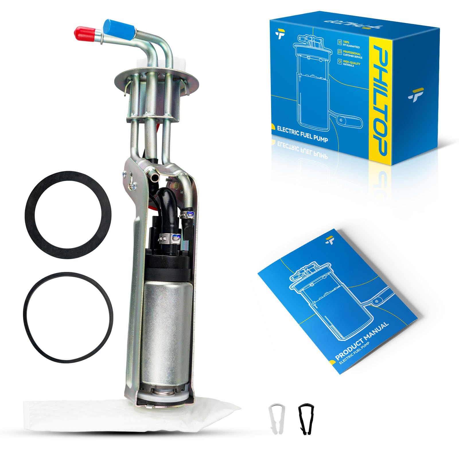 PHILTOP Electric Fuel Pump Assembly HP10145 Fit for Ford Mustang