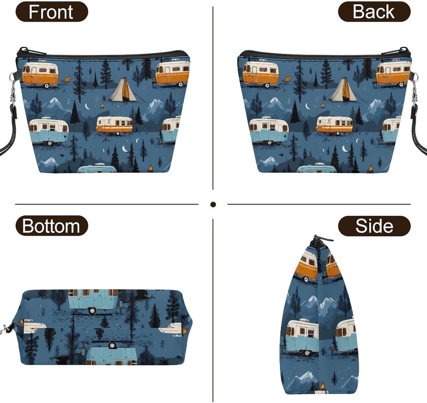 Camping Women's Makeup Bag for Purse image 3