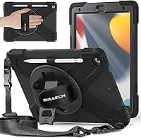 Vista 1 de BRAECNstock - Funda para Apple iPad de 9ª/8ª/7ª generación, de 10.2" 2021/2020/2019, funda protectora a prueba de golpes para iPad de 10.2 pulgadas