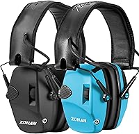 Vista 7 de ZOHAN EM054 Electronic Ear Protection for Shooting Range with Sound Amplification Noise Reduction, Ear Muffs for Gun Range