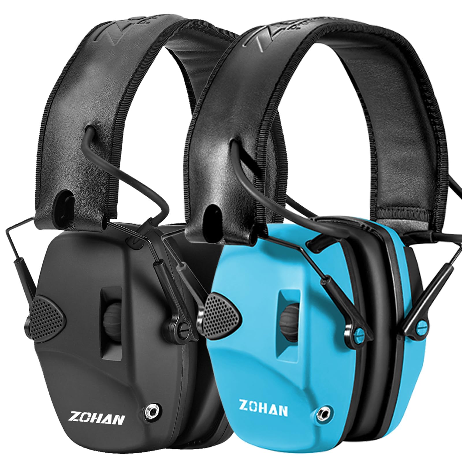 ZOHAN EM054 Electronic Ear Protection for Shooting Range with Sound Amplification Noise Reduction, Ear Muffs for Gun Range