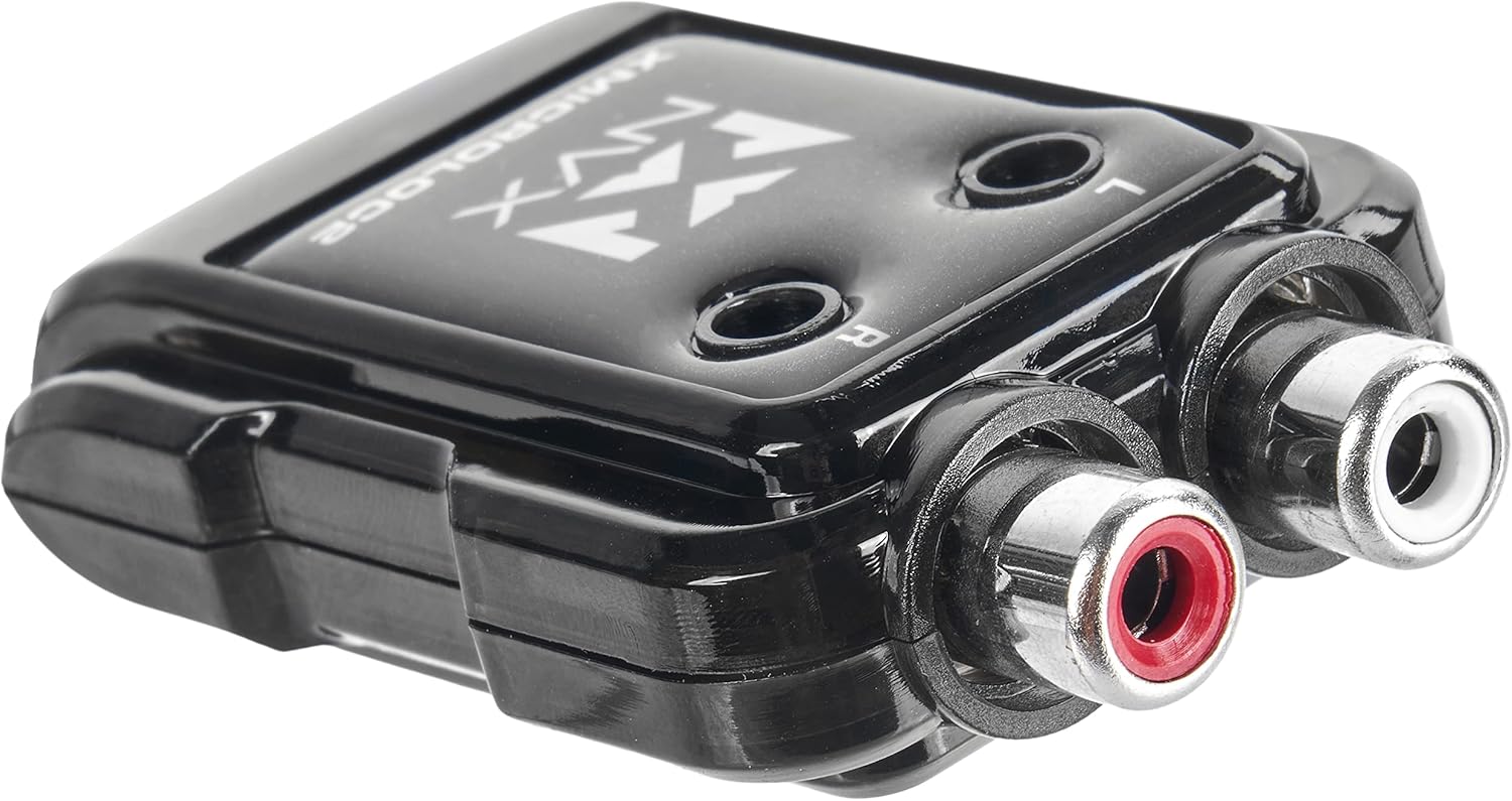 NVX XMICROLOC2 showing RCA outputs