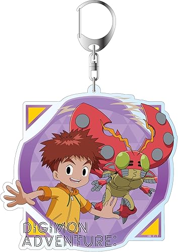 Amazon デジモンアドベンチャー デカキーホルダー 泉光子郎 テントモン アニメ 萌えグッズ 通販