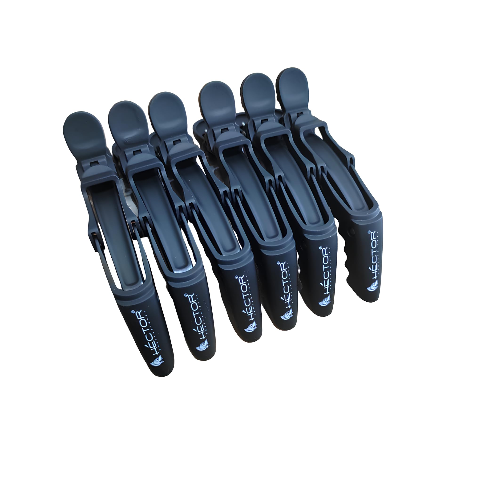 Professional Shark Clip | Enhanced Croc Crocodile Alligator Grip Clip (2nd Generation) | Sectioning Tool For Women | Salon Quality | Pack Of 6