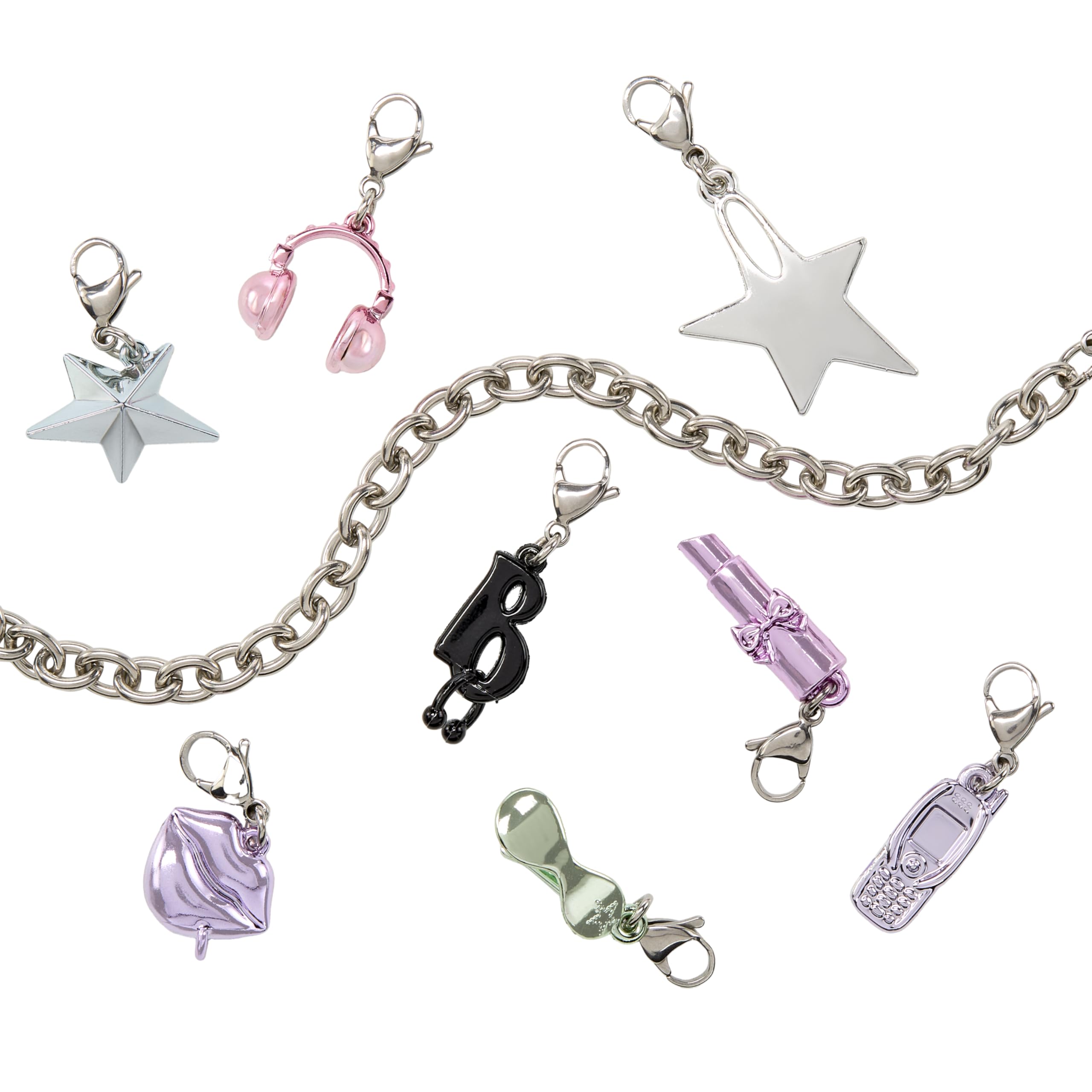 Bratz Pop Starz Jade - Bambola fashion con charm da collezione, outfit e accessori musicali