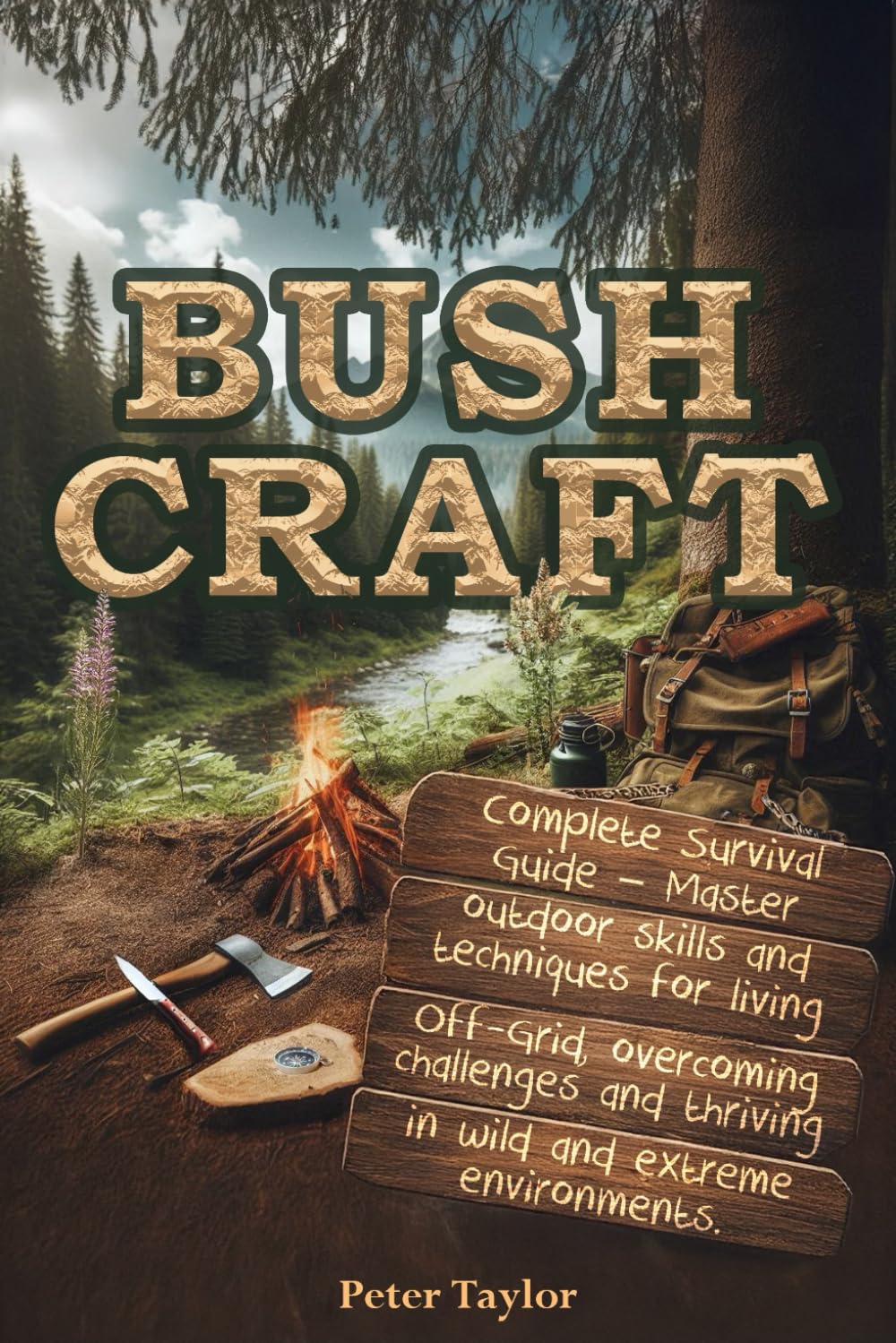 Bushcraft: Complete Survival Guide – Master outdoor skills and techniques for living Off-Grid, overcoming challenges and thriving in wild and extreme environments