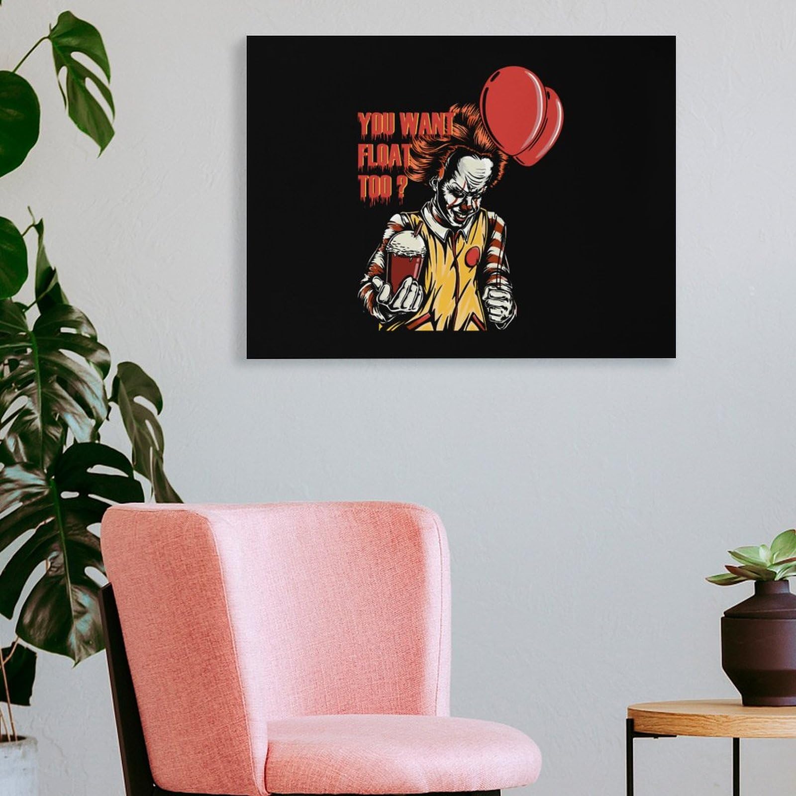 Amazon.co.jp: IT イット ペニーワイズ 絵画 インテリア 大型 アート 