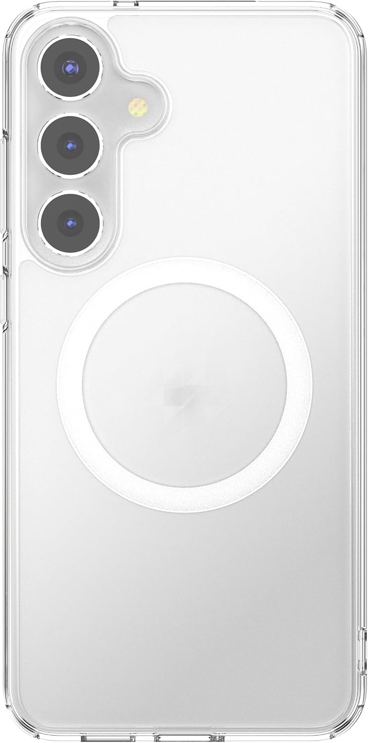 PopSockets Samsung Galaxy S25+ Phone Case Compatible with MagSafe - Clear