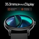Fire-Boltt Phoenix Round Smart Watch 1.38" HD Display with Bluetooth Calling, SpO2 & Heart Rate Monitor, 120+ Sports Modes, IP67 Waterproof, Fitness Tracker Smartwatch for Men & Women - Black gallery image