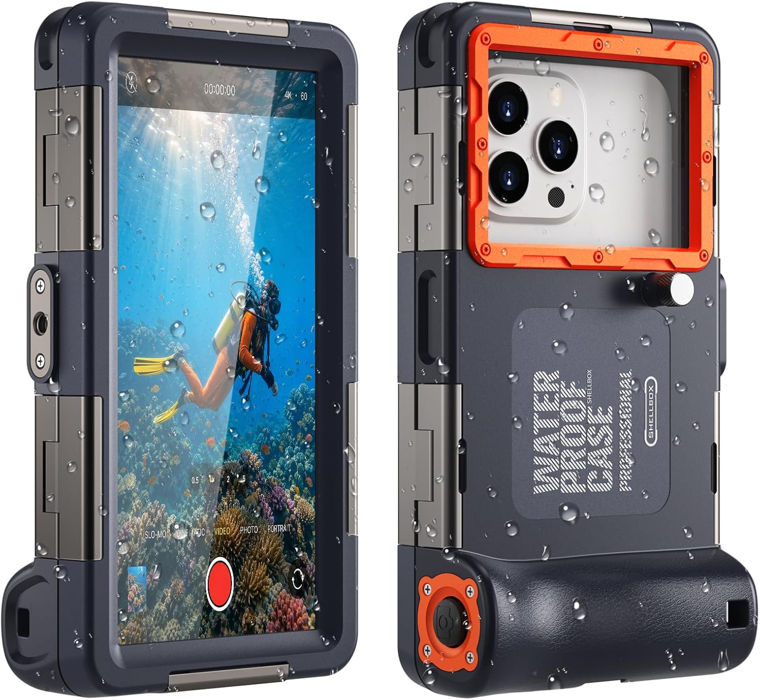 DANZHANG Unterwasser Handyhülle IP68 15m/50ft wasserdichte H