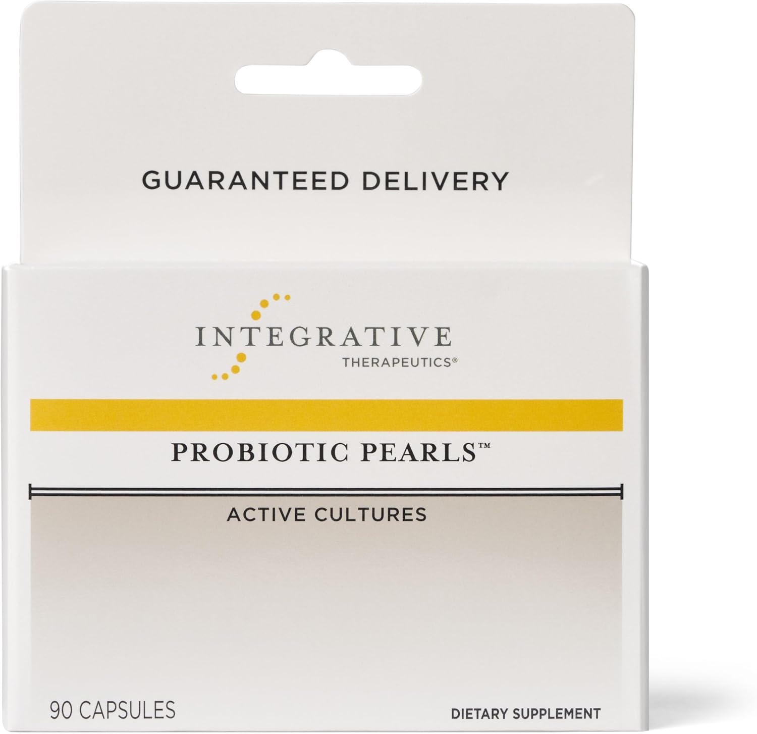 Integrative Therapeutics Probiotic Pearls – Digestive Health & Gut Health Supplement* – Lactobacillus Acidophilus & Bifidobacterium – Daily Digestive Supplement for Men & Women* – 90 Capsules