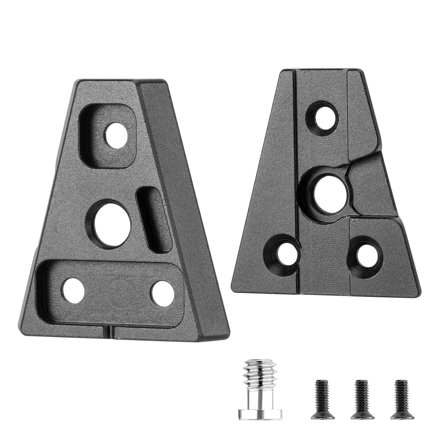 FOMITO V-Mount V-Lock Male Quick Relase Wedge Triangle Plate Black