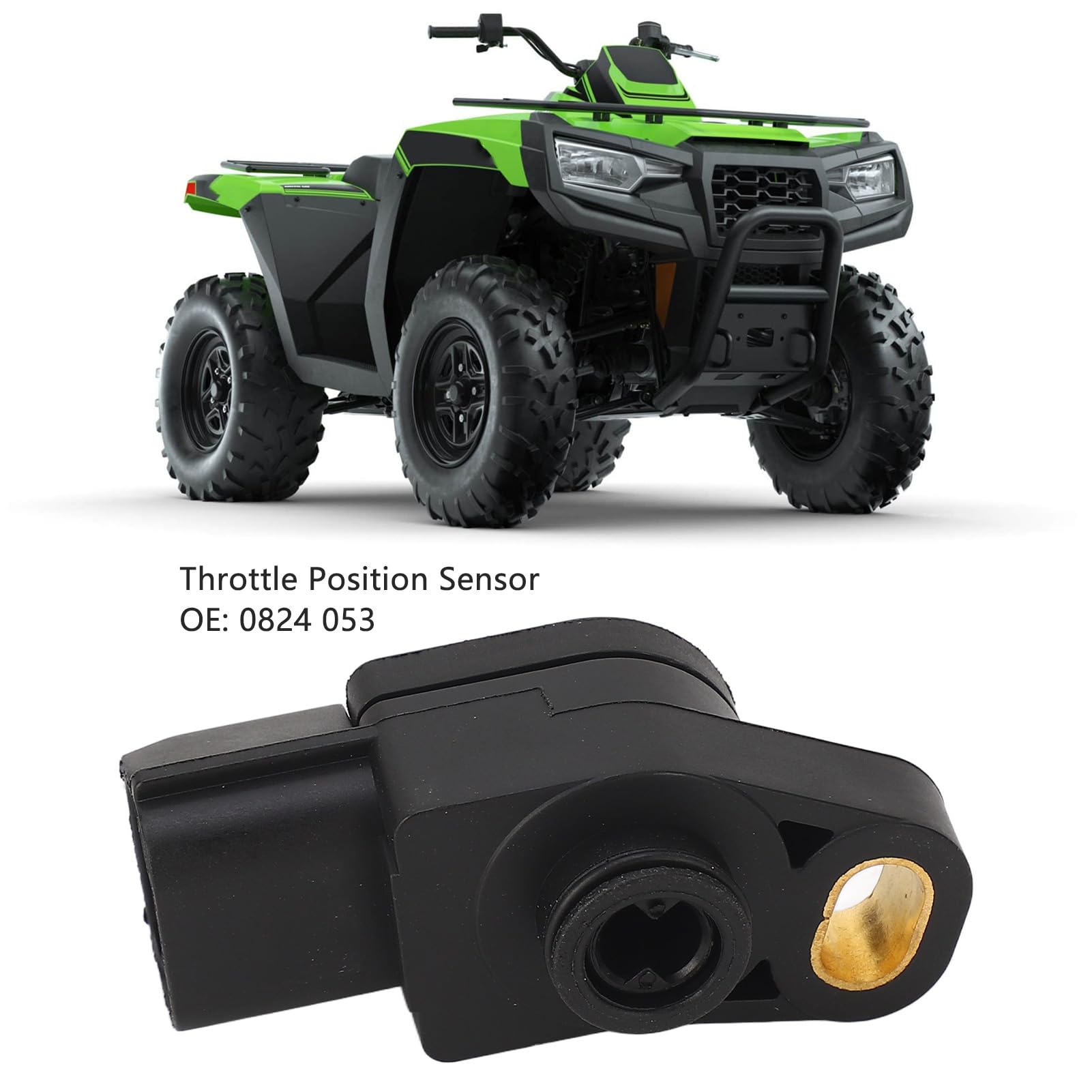 Capteur De Position Papillon Haute Précision - Compatible Arctic Cat VTT OE 0824 053 - Réponse Rapide, Installation Facile