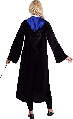 Miniatura 4 de Disfraz de lujo de Harry Potter para adultos Calidad de película Wizarding World Hogwarts House Batas temáticas
