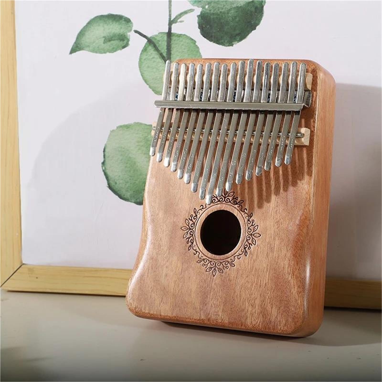 Professional Kalimba 17 Keys Kalimba Thumb Piano Keyboard Musical Instrument With Accessories For Performance(Style 2)