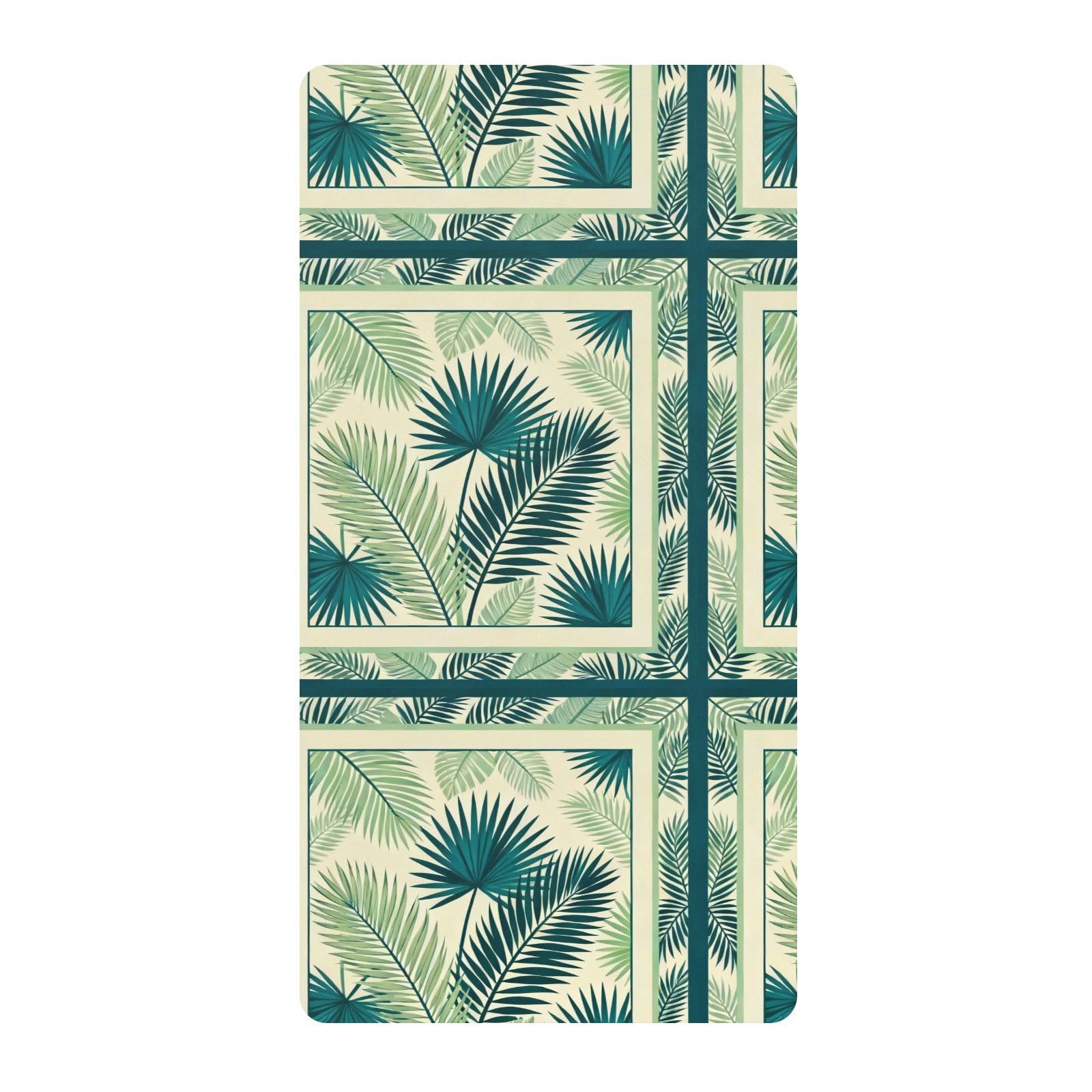 Drap de berceau en coton tropical pour une chambre d'enfant jungle