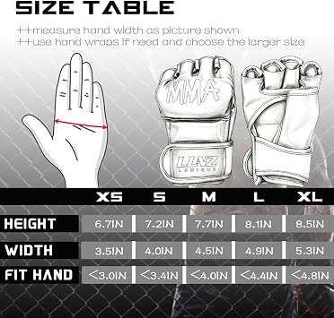 MMA Gloves for Kids Punching Bag Sparring Grappling