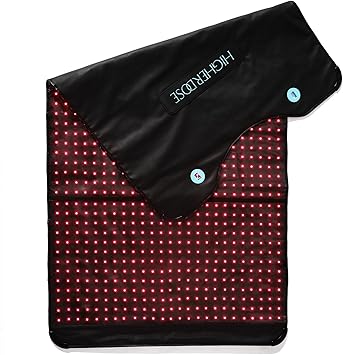 HigherDOSE Full Body Red Light Therapy Mat - Infrared Red Light Therapy Pad with 1,000 LEDs 660nm + 850nm for Circulation, Recovery, Skin, Energy, Mood & At-Home Redlight Therapy for Body