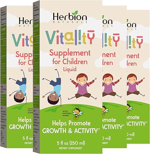 Miniatura 8 de HERBION Naturals Vitality Suplemento para niños, promueve el crecimiento y el apetito, alivia la fatiga, mejora el rendimiento mental y físico