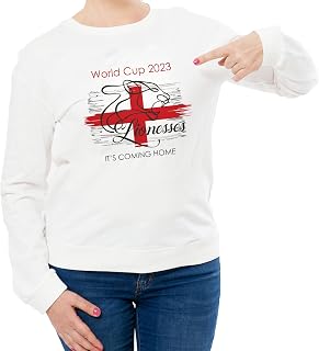 Lionesses World Cup Unisex Sweatshirt | Show Your Support with Pride | Colour Printed England Team Sweatshirt | World Cup 2023 (XL)