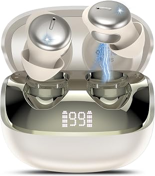 Sleep Earbuds Bluetooth 5.4, Mini Light-Weight Headphones for Side Sleepers