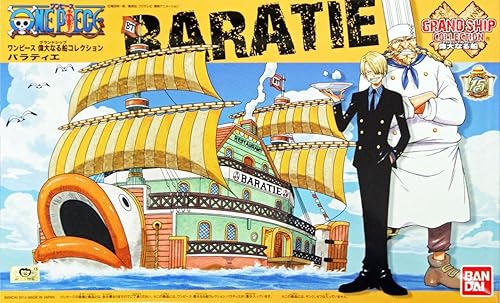 Miniatura 2 de Bandai Hobby - One Piece - (2250043) 10 Baratie Model Ship Grand Ship Collection Model Kit
