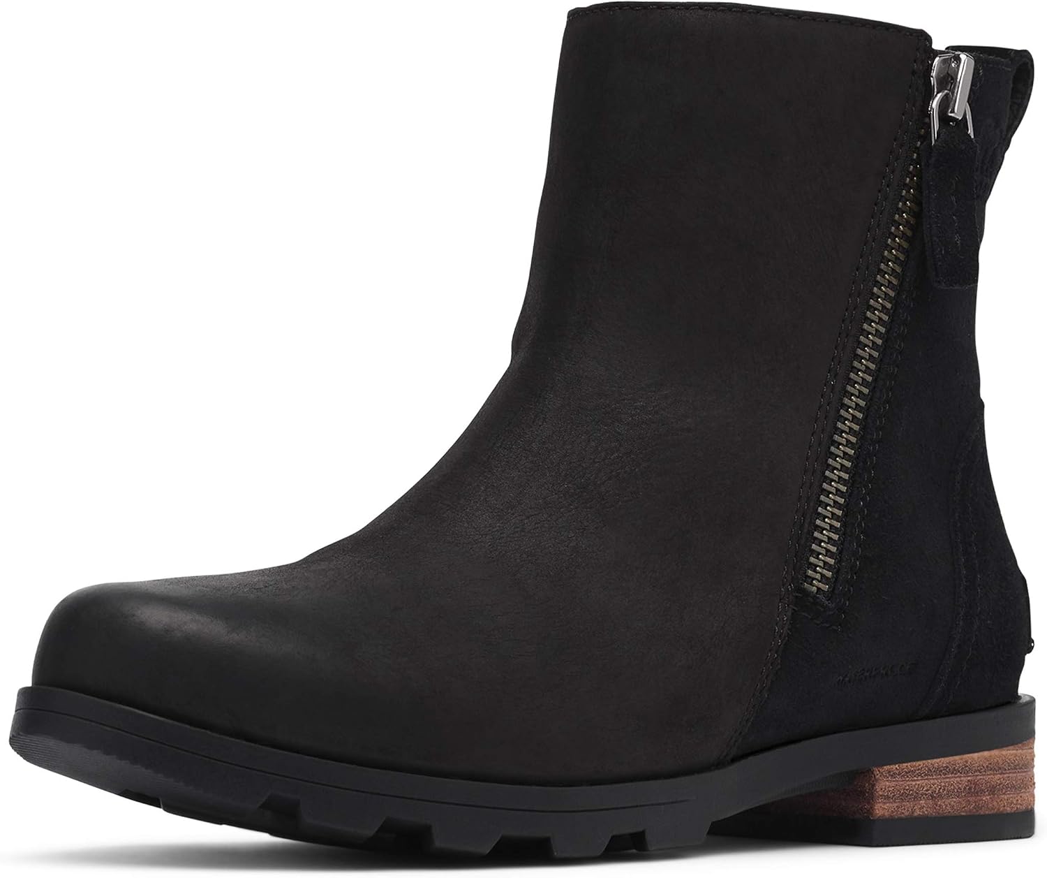 Womens Sorel Emelie Zip Bootie Fashion Suede Casual Outdoor Ankle Boot