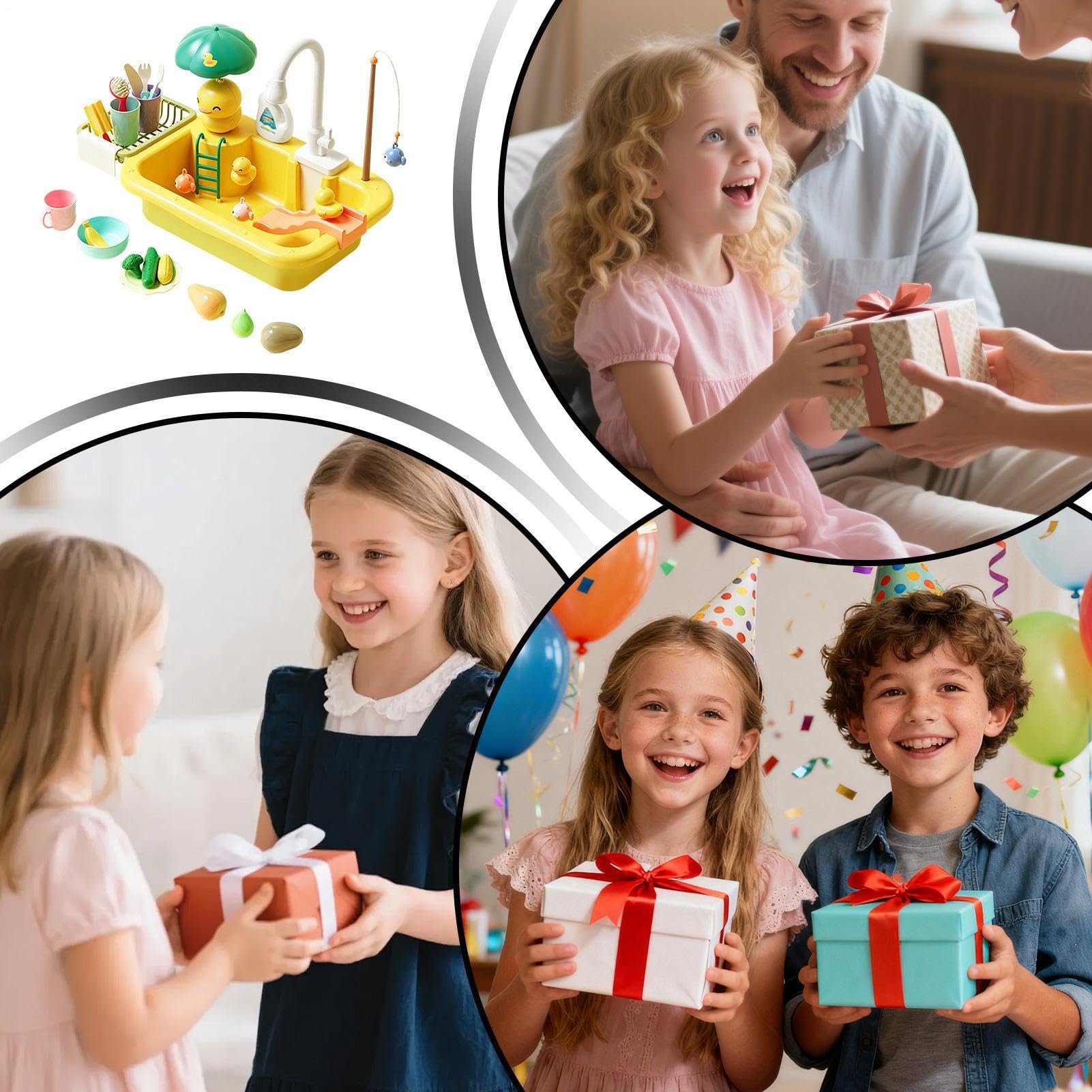 Tavola d'acqua bambini | Tavolo sabbia e acqua | Tavoli da gioco multifunzionali acque sabbiera seti giocattoli giardino bambini | Gioco estivo pesca aperto Giocattoli sensoriali Tavoli d'acqua