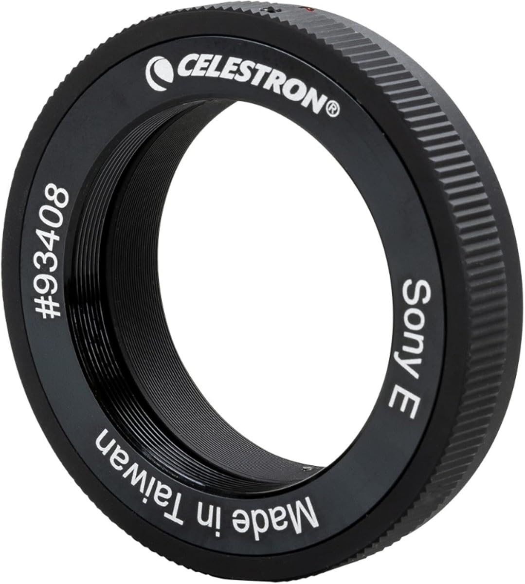 Anillo en T del telescopio Celestron para cámaras Sony E sin espejo – Astrofotografía | Convierte su telescopio en un teleobjetivo, rosca en T M42, conexión segura de la cámara, imágenes de enfoque principal