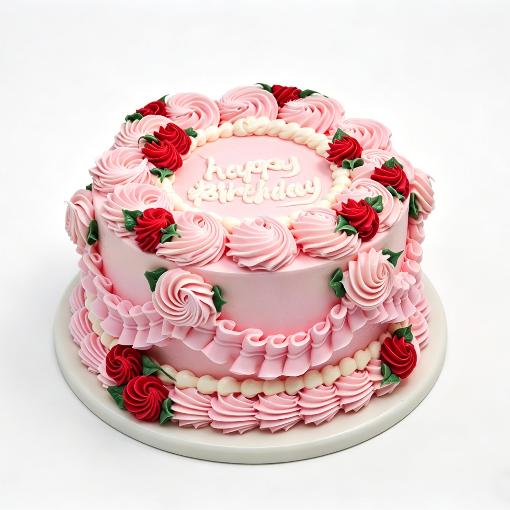 Nice Purchase Fake Birthday Cake Realistic Fake Food Bakery Shop Cake Display Model Party Decoration