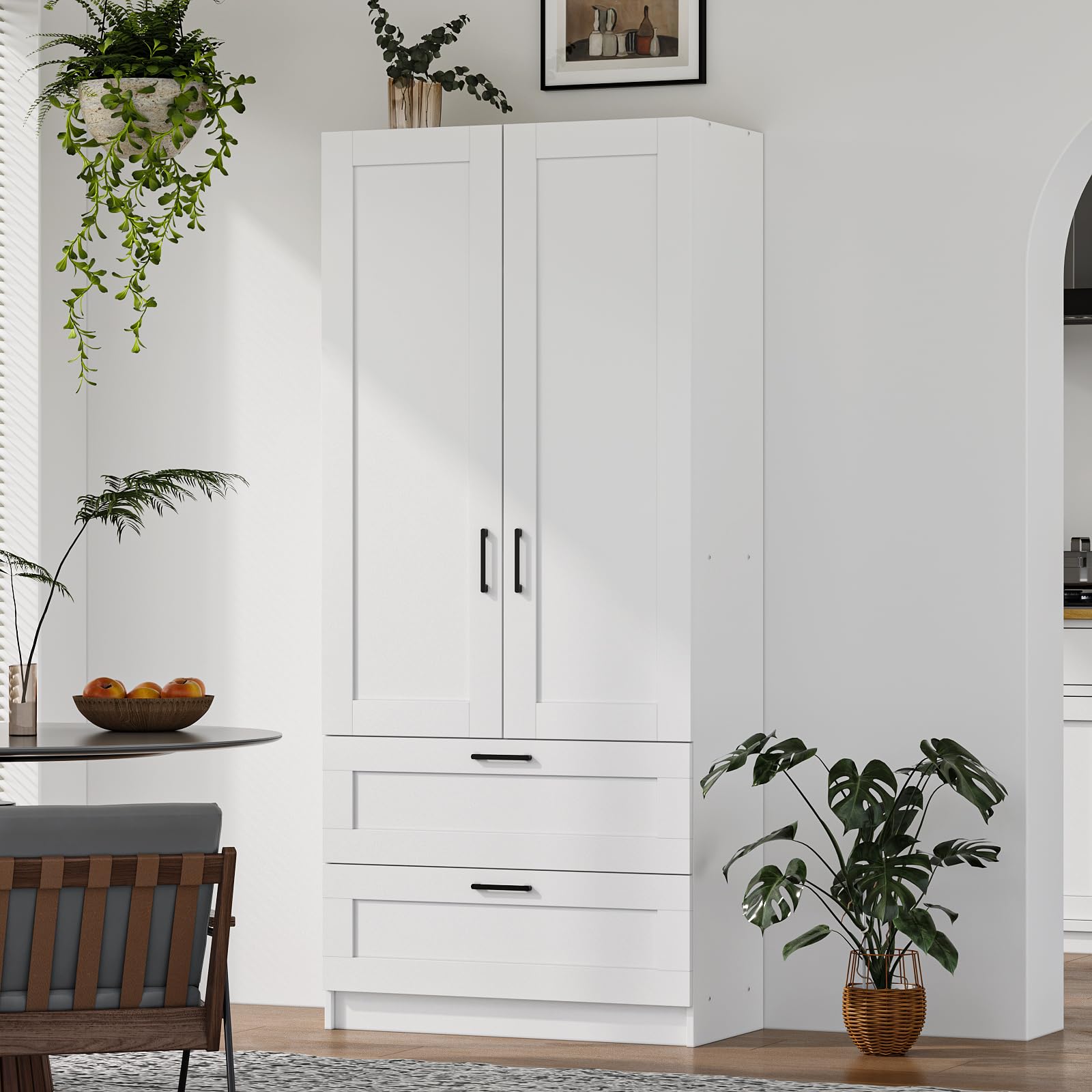 Fenghua Lizhi Tall Pantry Cabinet