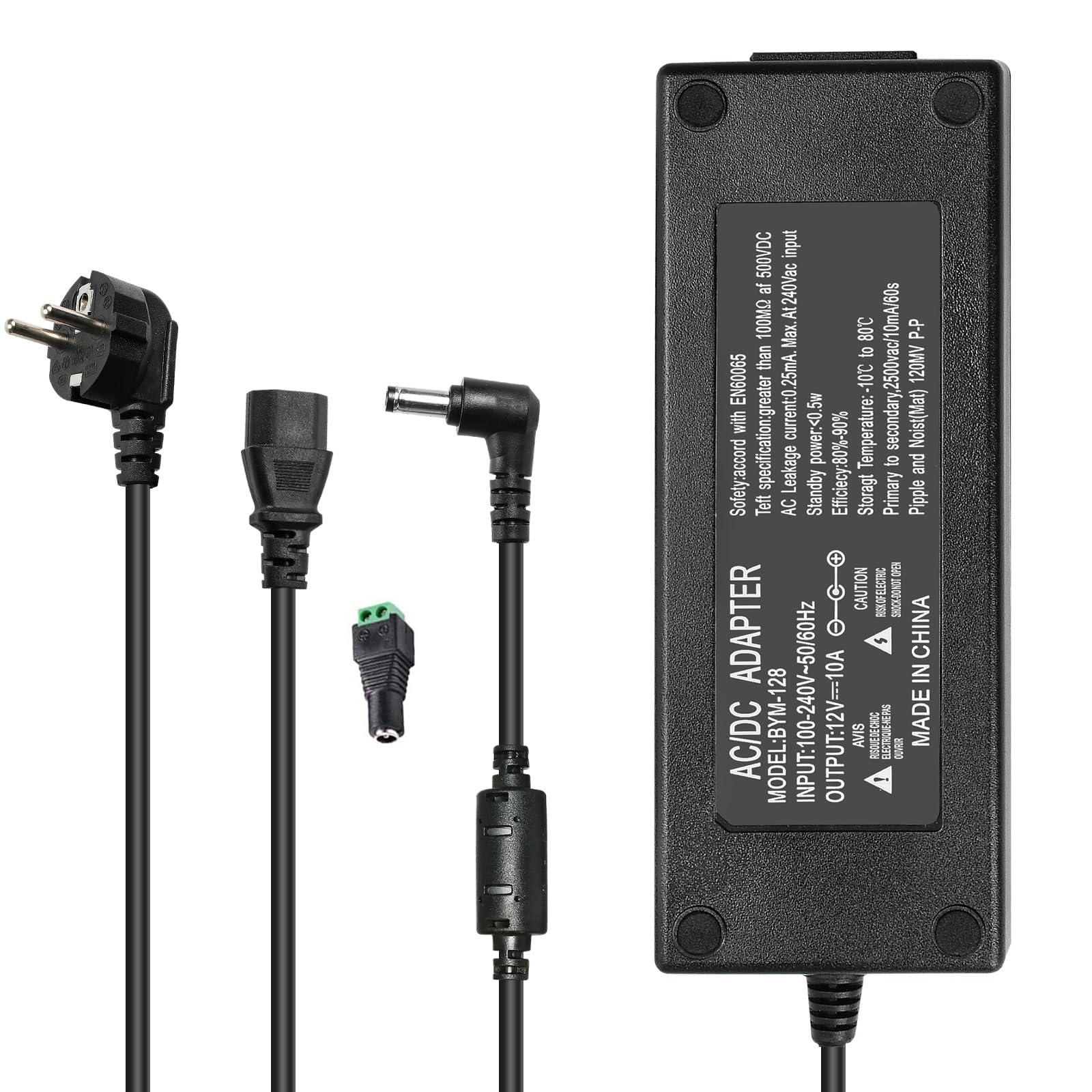 Adaptateur Secteur 12V 5A 60W OFFCUP - Transformateur Pour Caméras, Bandes LED, Appareils Électroniques