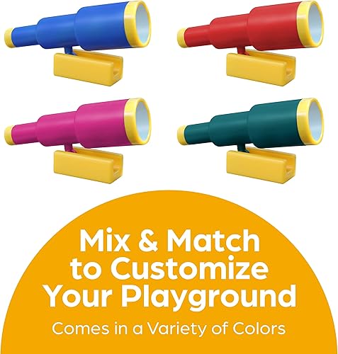 Miniatura 7 de Accesorios para patio de recreo  Telescopio de barco pirata para niños, accesorio de plástico para casa de árboles, casa de juegos al aire libre,