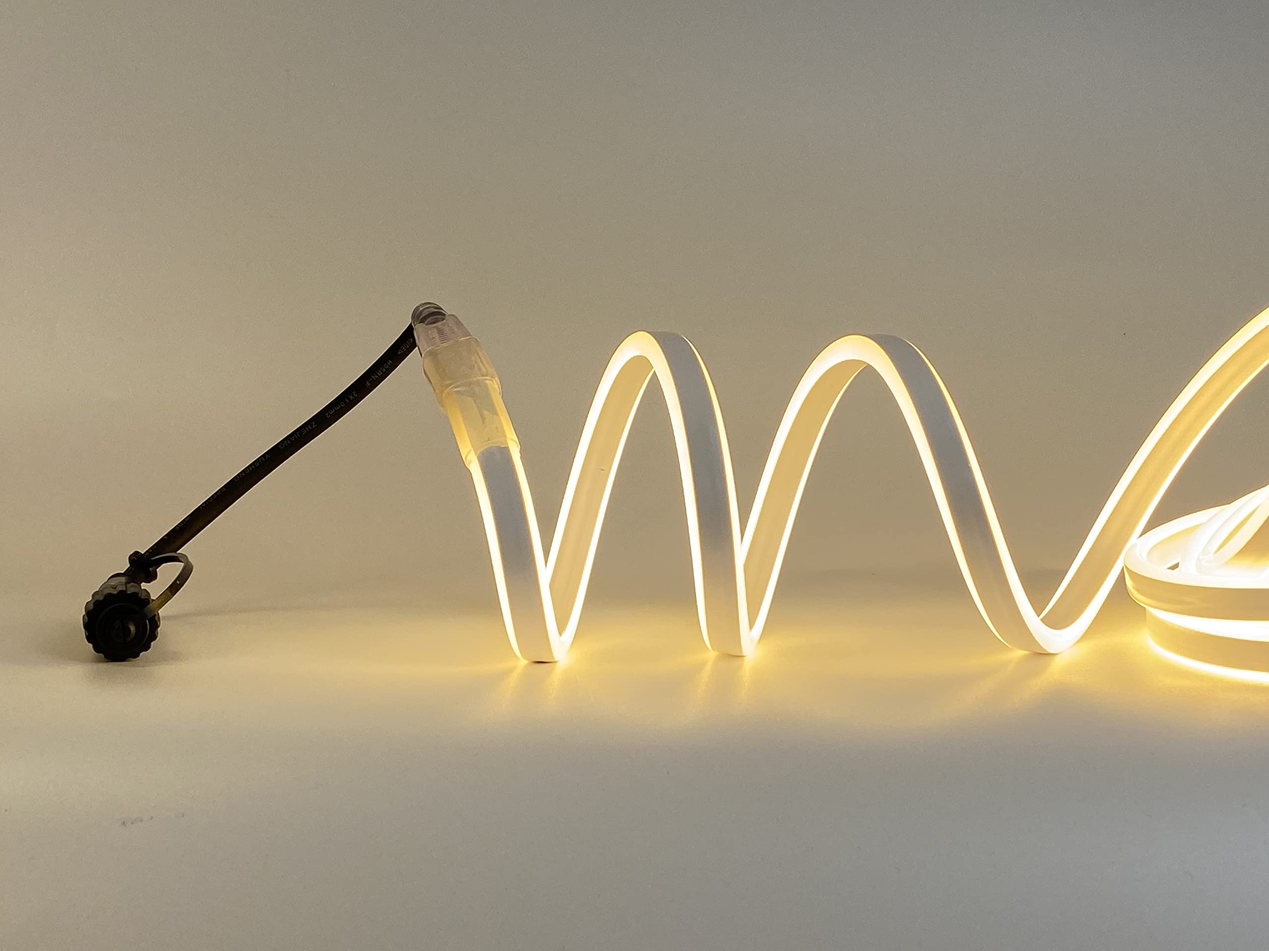 LEDZEIT Profi LED Lichtschlauch 5m – Warmweiß, 30 LED/m, 13 Mm Durchmesser, IP65, Dimmbar, Kürzbar, Für