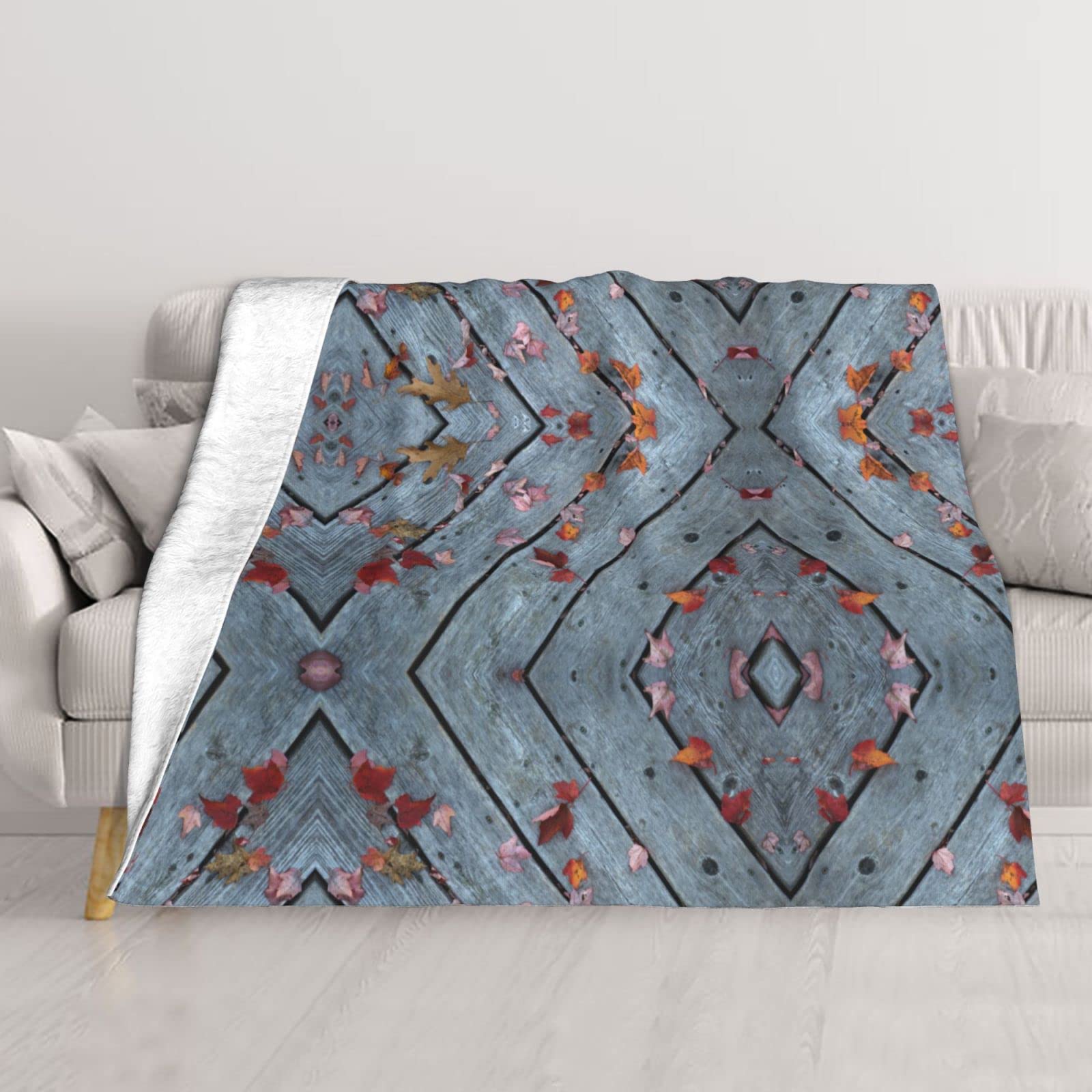Couverture de canapé pour nuits fraîches lit doux et climatisation sans frissons