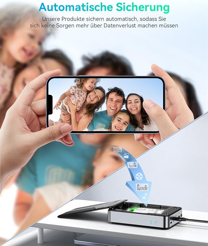 Yottamaster Hálózati NAS Szerver 2.5" SATA HDD/SSD-hez - Privát Felhő Tárhely, Automatikus Mentés, SDVN Titkosítás, Mágneses Fedél