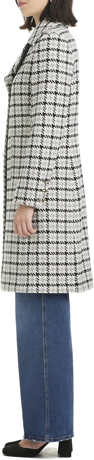 kate spade new york Women's Relaxed Wool Blend Topper Coat