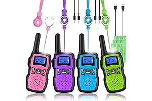 WisHouse Rechargeable Walkie Talkies: Unforgettable Adventures That Spark Imagination