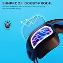 Nivia Pro Mask 2.0 Swimming Mask for Adults, Anti Fog Swimming Goggles for Men, Polycarbonate Smoke Glass, Silicon Strap, UV Protection, Comfort Fit, Training Swim Goggles for Men & Women - Black gallery image