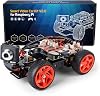 sunfounder smart video car kit v2.0 raspberry pi 4 model b 3b 3b 2b graphical visual programming language remote control by ui on windows mac and web browser electronic toy with detailed manual english language not