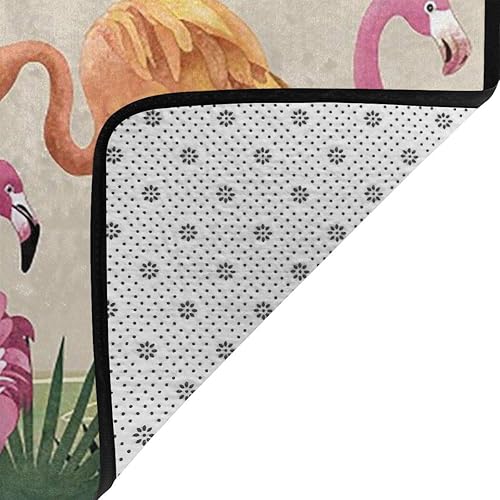 Vista 29 de KiuLoam Alfombra antideslizante de Yin Yang chino con tigre de dragón para sala de estar, dormitorio, tapete para decoración del hogar, 3 x 2 pies