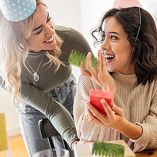 Miniatura 3 de gemshan Jade, peine de masaje, 2 piezas, Gua Sha, para el cuero cabelludo, masajeador de aceite para el crecimiento del cabello, masaje de cabeza,