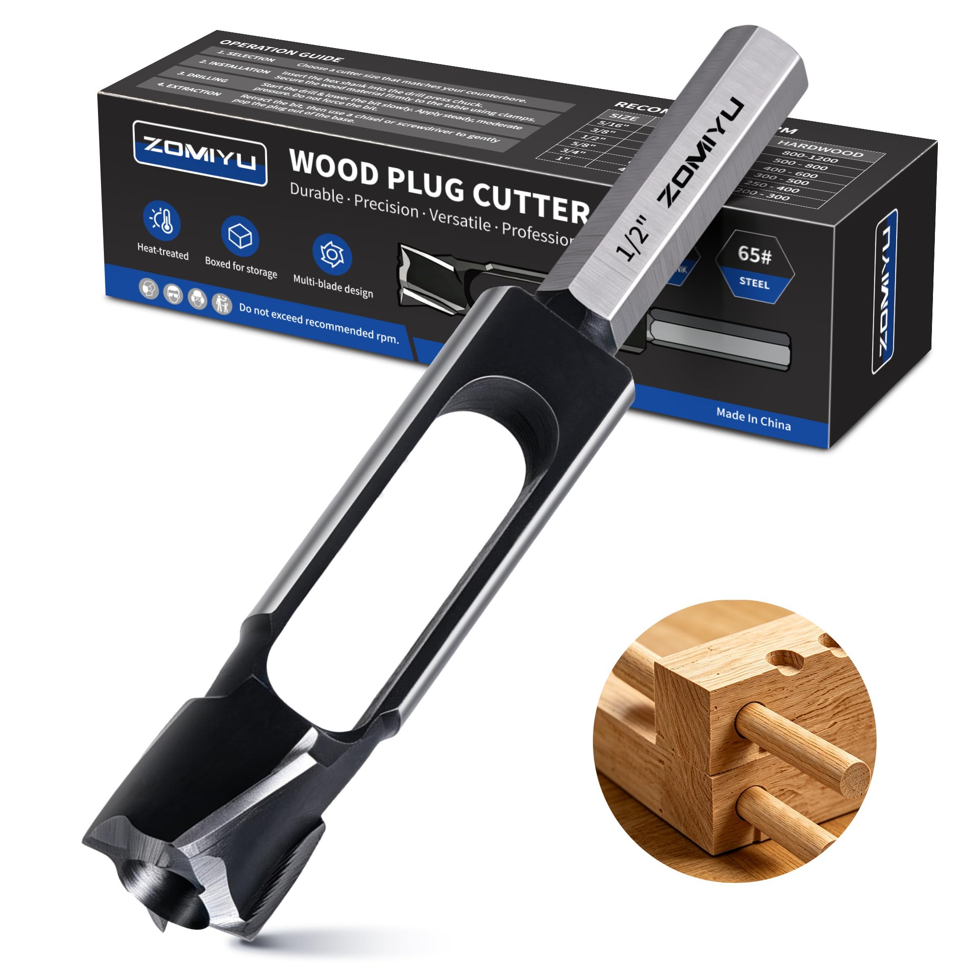 Wood Plug Cutter - Professional Tenon Cutter -8