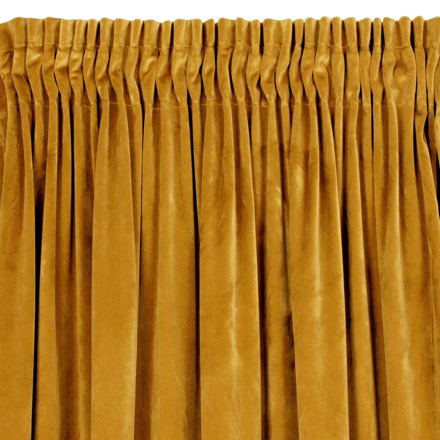 Eurofirany Villa Gordijn, fluweel, zacht, plooiband, 1 stuk, edel gordijn, dik, 290 g/m2, elegant, glad, effen, wollig, modern, klassiek, woonkamer, slaapkamer, lounge, bruin, 140 x 270 cm