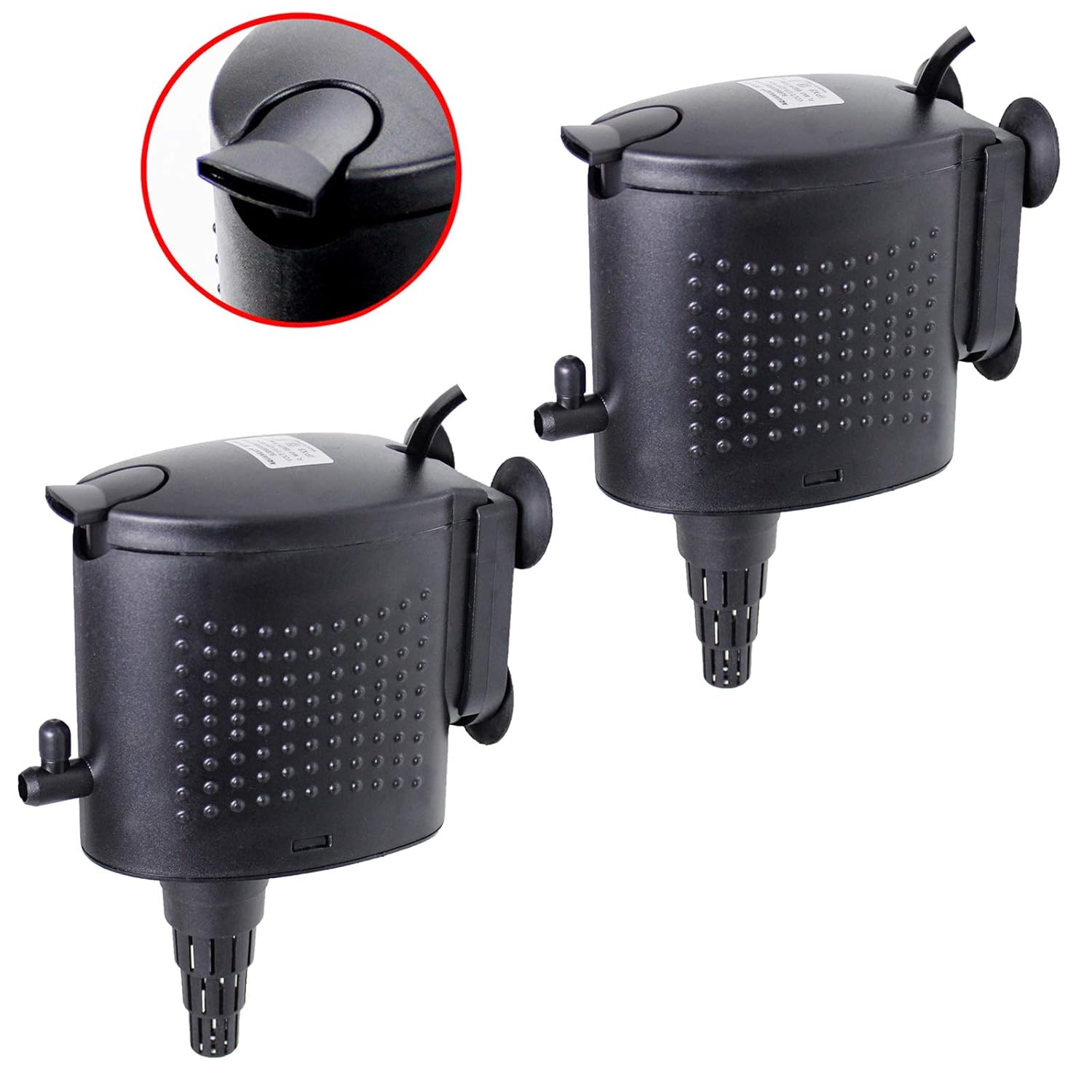 Aquaneat 2 PCs 650 GPH Powerhead Submersible Aquarium Water Pump