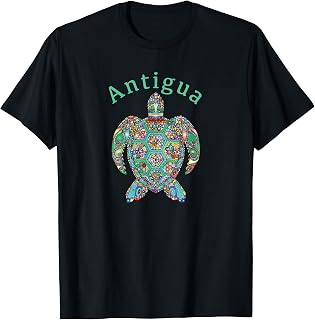 Antigua Tribal Turtle T-Shirt