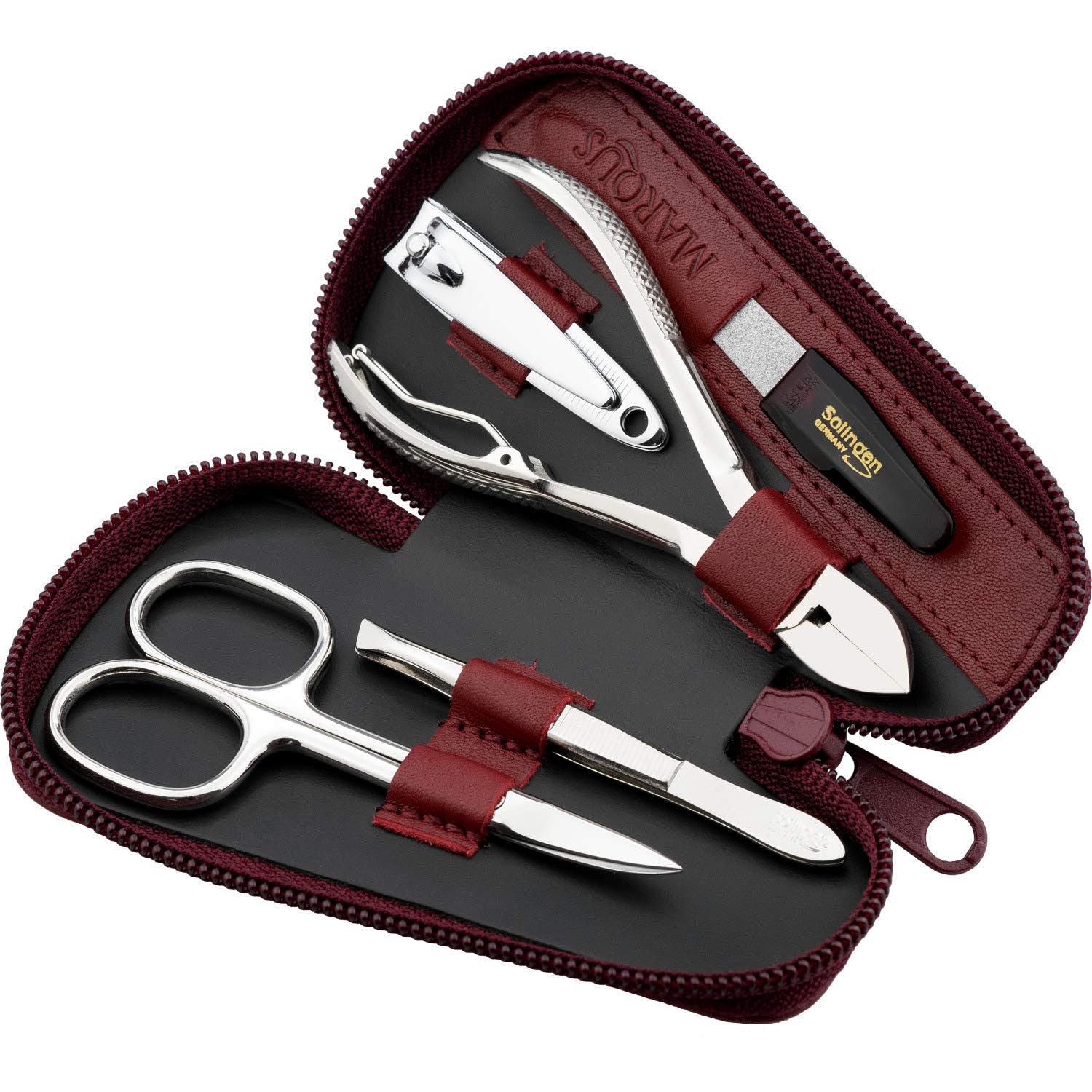 Maniküre Set 18-teilig Für Männer & Frauen – Hochwertiges Nagelset Mit Feile Aus Solingen