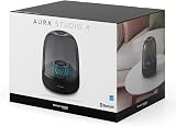 Harman Kardon Aura Studio 4, Bluetooth Speaker with Transparent Dome and Theme Light Game, Elegant Design and Extraordinary 360° Sound, Black, EU Plug (Type C) - 4