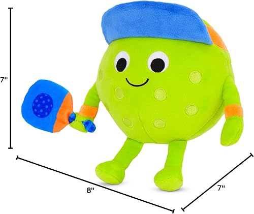 Miniatura 6 de iscream Screamsicles Play Ball! Best Friends - Peluche de 8 pulgadas, Pickleball